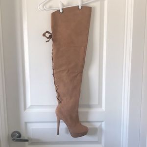 🥾 Shoe Dazzle Knee High Boots BF21